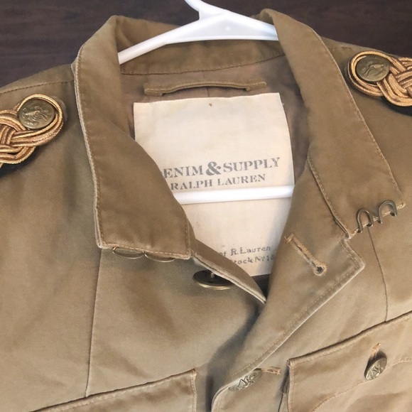 Denim & Supply Ralph Lauren Czar Officer Military Jacket - Picture 8 of 8